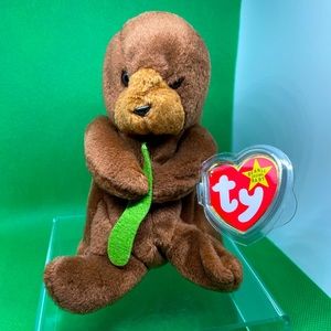 “SEAWEED”/TY Beanie Baby/ 1996 hang tag/1995 swing tag/Retired/Never used/New